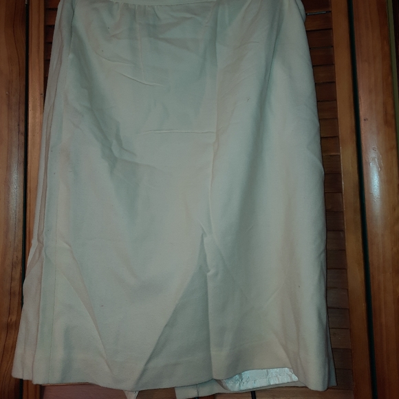 Pendleton Off White Skirt Sz 16W - Picture 1 of 1